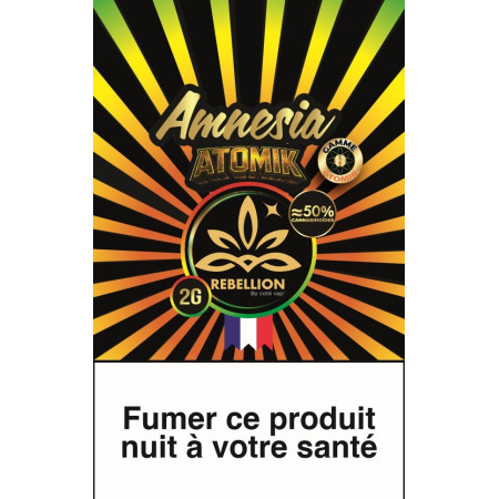 Amnesia Atomik - Fleur CBD gamme Atomic | Rebellion CBD