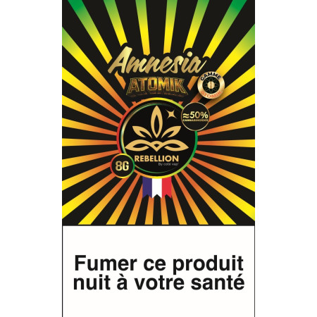 Amnesia Atomik - Fleur CBD gamme Atomic | Rebellion CBD