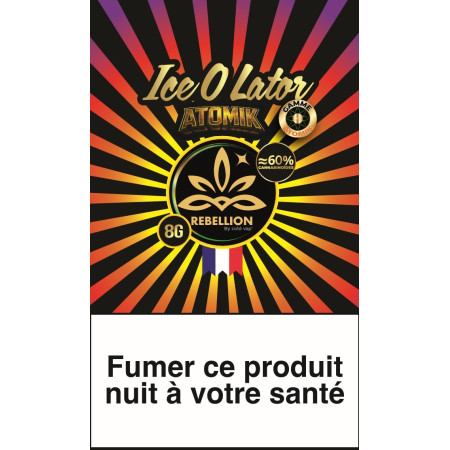 Ice O Lator Atomik - Résine CBD gamme Atomic | Rebellion CBD