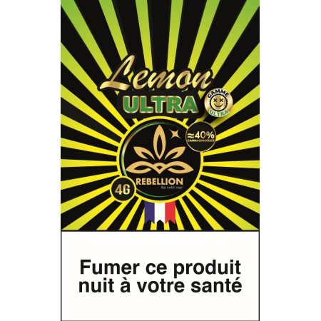 Fleur Lemon Ultra 40% Cannabinoïdes - Rebellion | CBD Citron Puissant