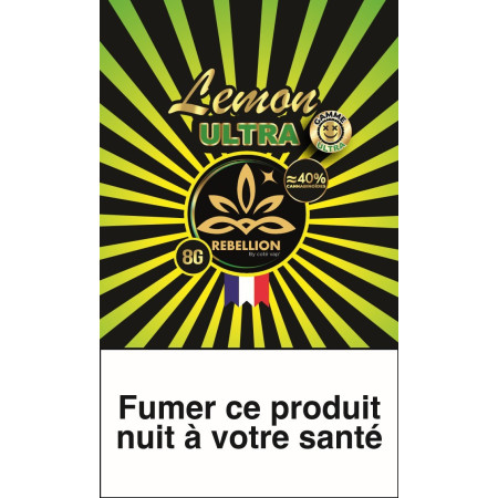 Fleur Lemon Ultra 40% Cannabinoïdes - Rebellion | CBD Citron Puissant