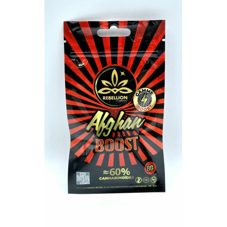 Résine Afghan Boost - Rebellion CBD | 2, 4 ou 8 g