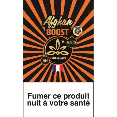 Résine Afghan Boost - Rebellion CBD | 2, 4 ou 8 g