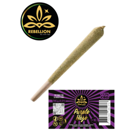 Rebellion cbd rolls - Puple Haze Rebellion cbd rolls - Puple Haze