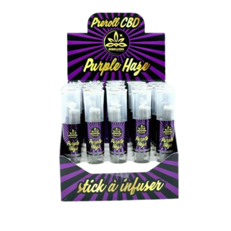 Rebellion cbd rolls - Puple Haze Rebellion cbd rolls - Puple Haze