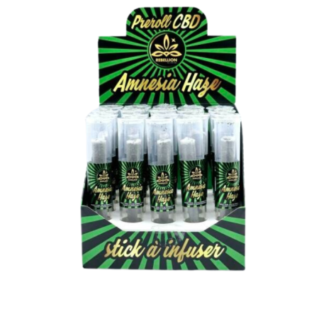 Rebellion cbd rolls - Amnesia Haze Rebellion cbd rolls - Amnesia Haze