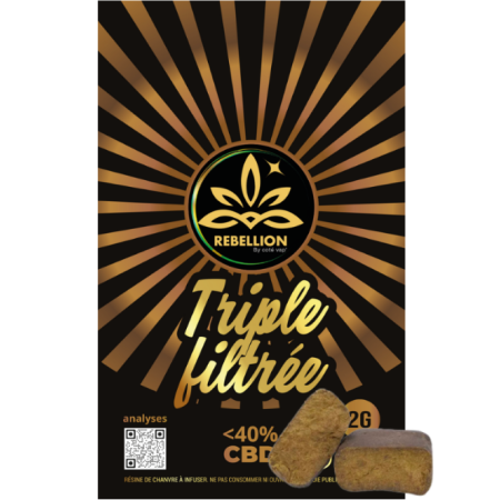 Rebellion  cbd - Triple Filtré
