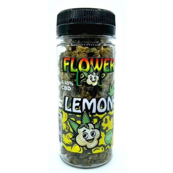 Rebellion CBD Pots Flower Pop Lemon