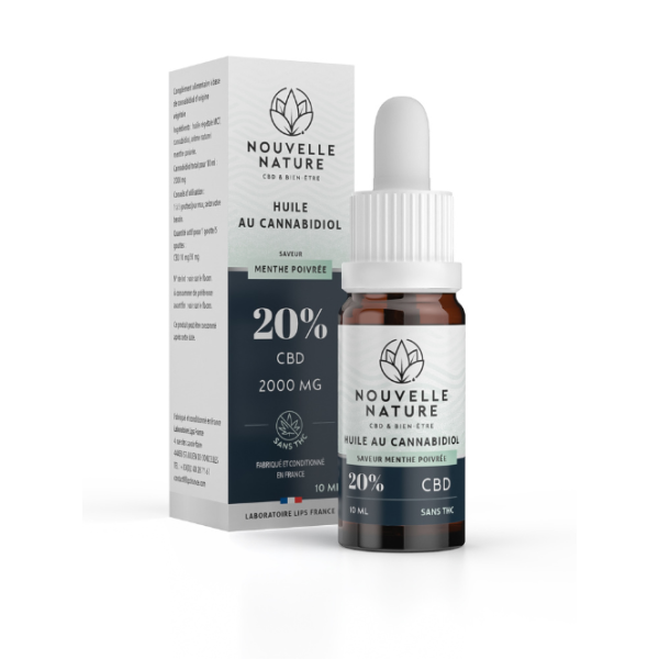 Huile CBD 20% Menthe Poivrée 10ml