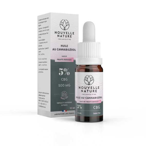 Huile CBN 5% Fruits Rouges 10ml
