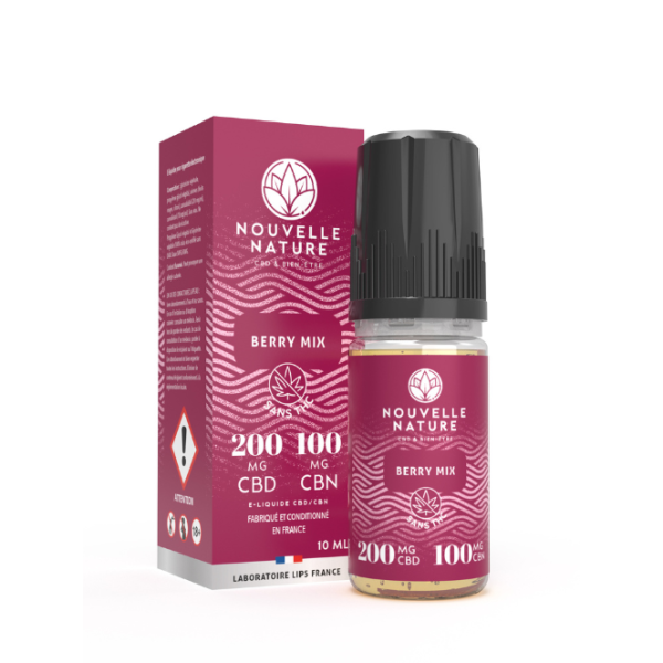 E-liquides Berry Mix - 10ml - 3% CBD - 3% CBN