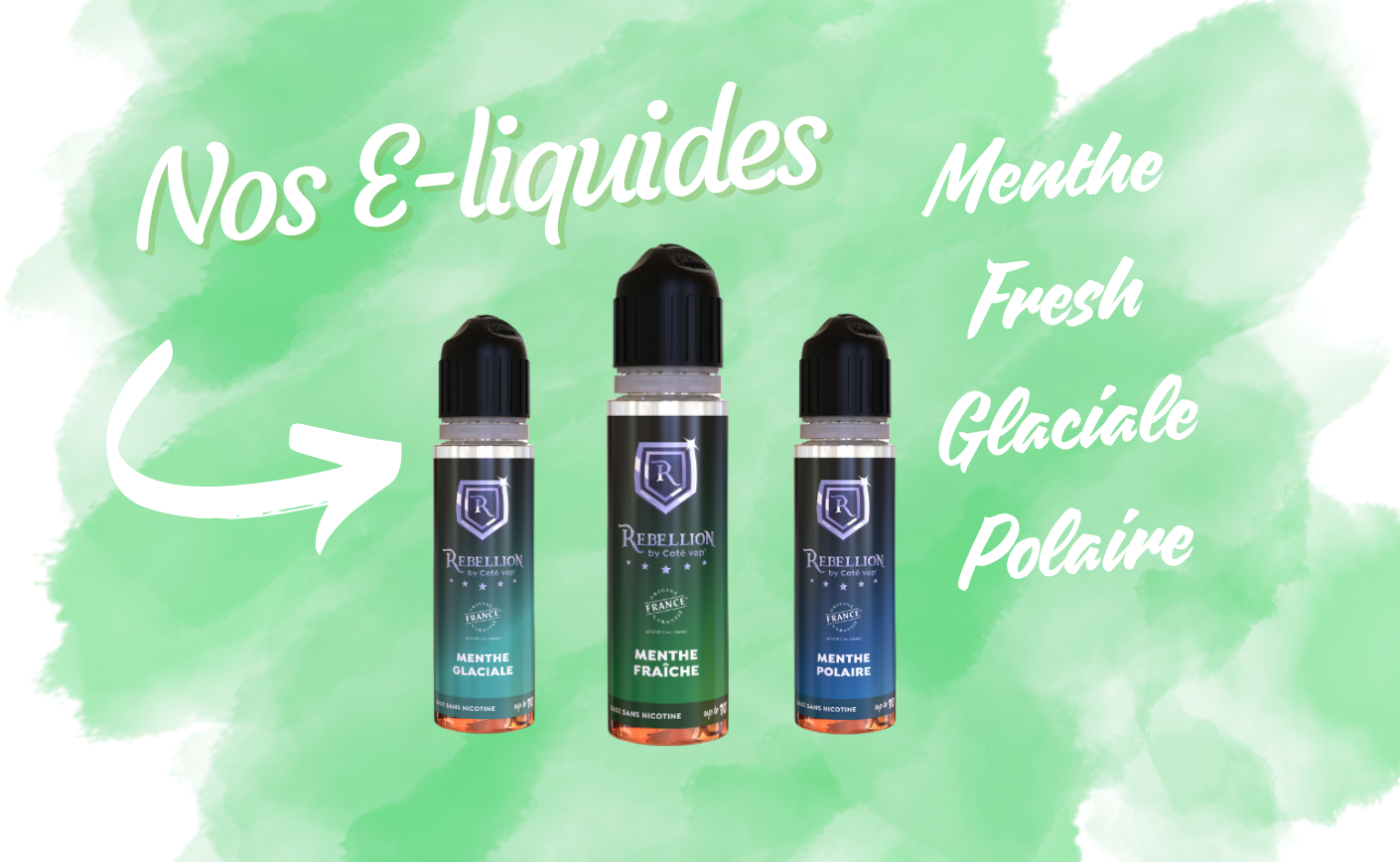 E-liquides mentholés : fraîcheur garantie toute l’année