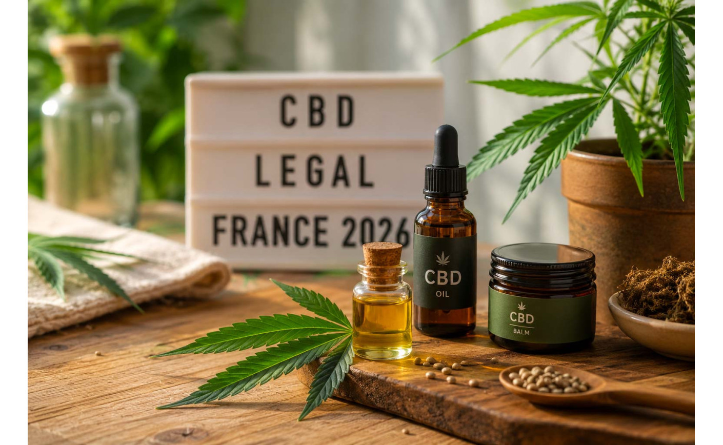 CBD légal en France en 2026 : ce qu’il faut savoir